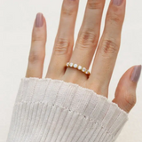Entwine Eternity Band White Model5