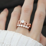 Entwine Eternity Band White Model7
