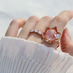 Eternal Bloom Ring Sakura Pink Model3