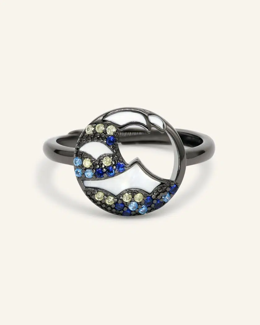 Hokusai: The Great Wave Ring