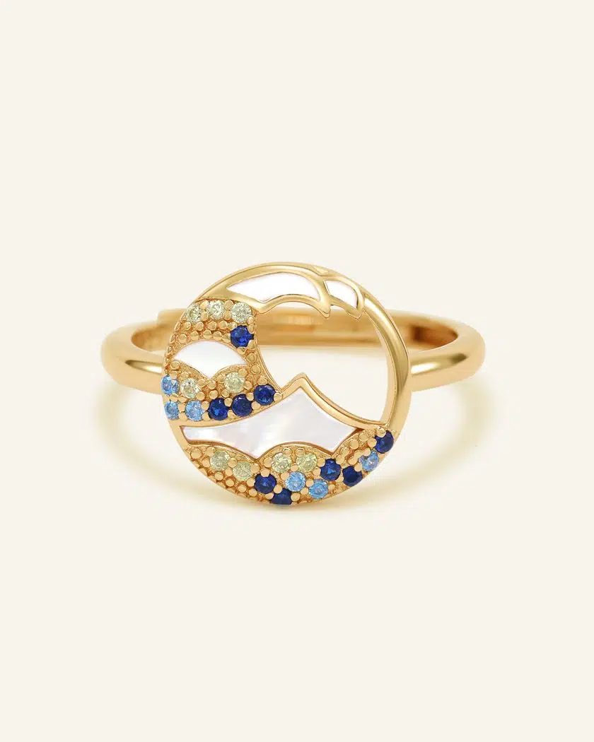 Hokusai: The Great Wave Ring