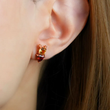 Pooh Studs Rose Gold Model