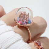 Spinning Magical Kingdom Ring (Natural Gemstones)