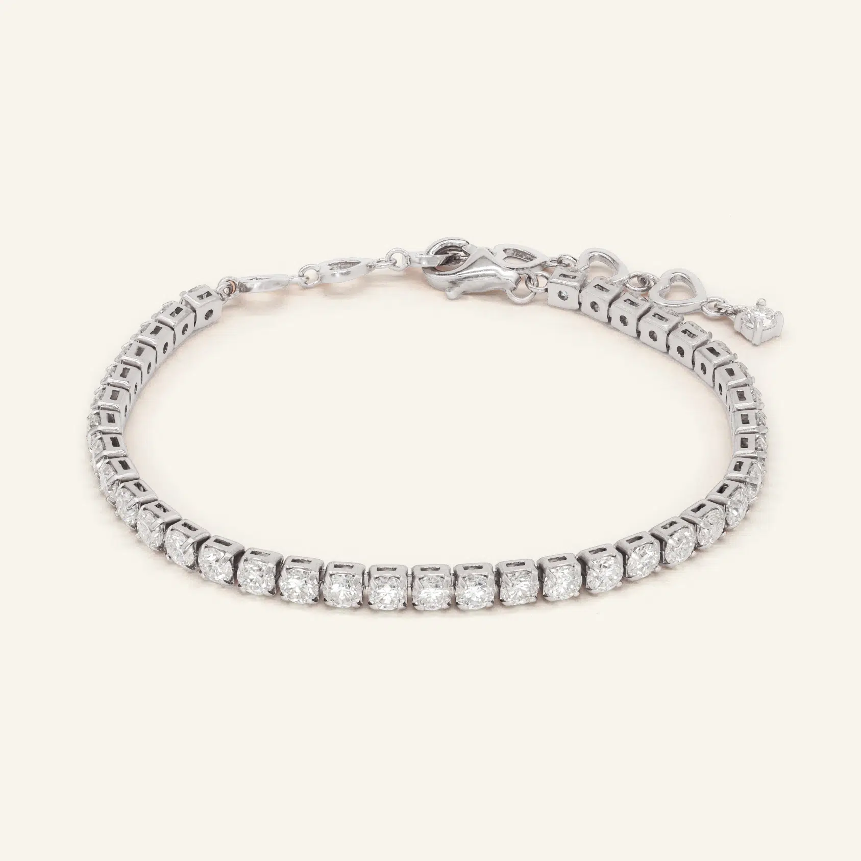 Tennis Bracelet by Elate Silver